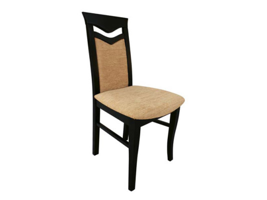 Conjunto de diseño 6x silla de madera tela acolchada sillas comedor de hostelería.