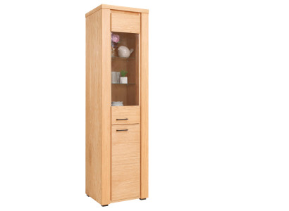 Vitrina de madera de haya, cómoda, vitrinas individuales de vidrio, armarios, armario, muebles.