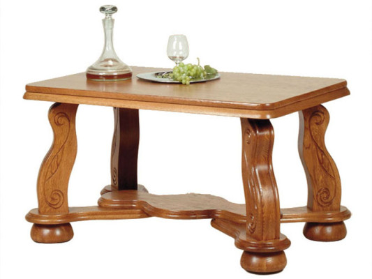 Verdadera artesanía Mesa de madera Mesas de sofá auxiliares Nuevo Sofá Clásico