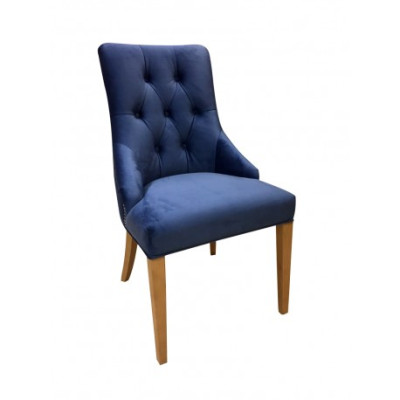 Sillón individual Chesterfield tapizado Trono Silla tapizada Asiento Respaldo Sillas