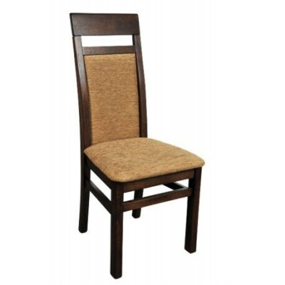 Diseño de silla conjunto 2x sillón madera tela sillas tela comedor nuevo tapizado
