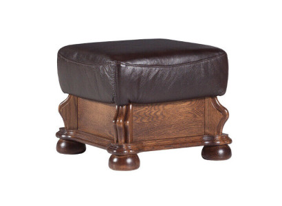 XXL puff otomano Club Lounge taburete de cuero textil decoración diseñador pufa