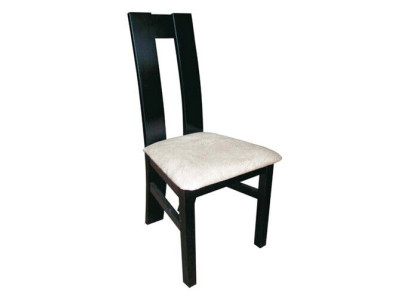 Diseño Silla de respaldo Madera maciza Sillón Madera Cuero Tapizado Sillas Gastronómico