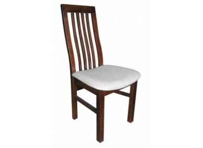 Diseño de silla de respaldo Gastro de madera tapizado. Silla moderna para comedor.