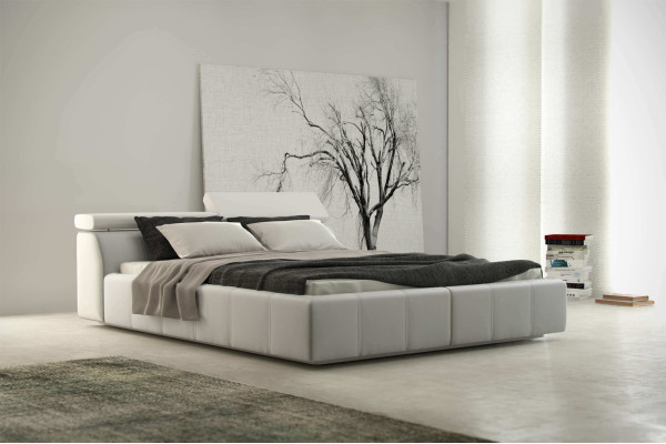 Cama de diseñador Acolchado de hotel Camas dobles de 180 x 200 Camas multifuncionales Nuevas
