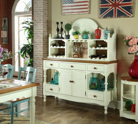 Disposición de muebles Cómoda Aparador Tablero de madera Armario Sala de estar Madera Lujo