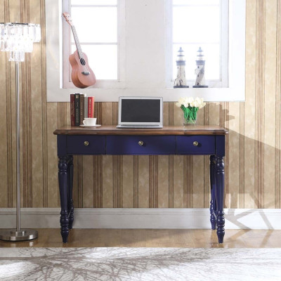 Escritorio de oficina, silla, mesa, mesa de madera, silla, mesas 2 piezas Mobiliario de madera maciza