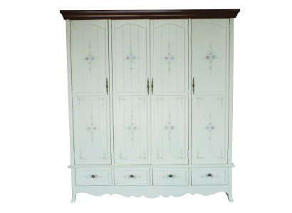 Armario de ropa rural, armario, estante, armarios de 198 cm, perchero de madera maciza, muebles