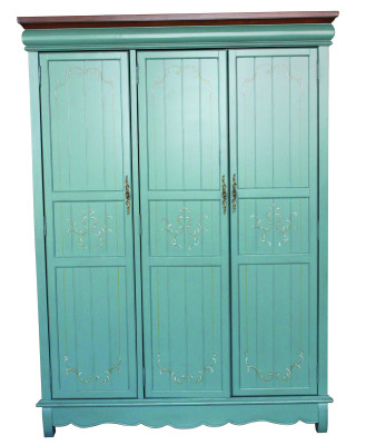 Dormitorio Armario de madera Armario Estilo americano Armarios Lujo Clásico