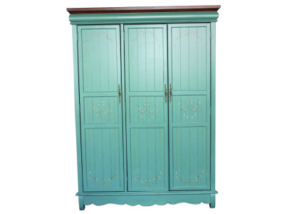 Dormitorio Armario de madera Armario Estilo americano Armarios Lujo Clásico