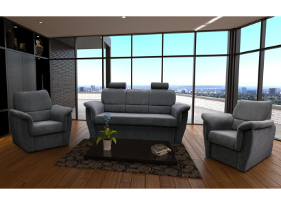 Conjunto de sofás de 3 plazas + 2 plazas + 1 plaza con función de cama, arcón de almacenamiento, tapizado, sofá, sofá cama nuevo