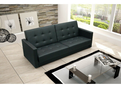 Sofá cama conjunto de tapicería función de cama 3 plazas Nuevo tela sofá sofá textil