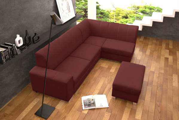 Sofá cama sofá de diseño con función de cama + almacenamiento de cama sofá esquinero sofá NUEVO