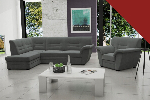 Sofá sofá cama sofá diseñado con función de cama + cajón de almacenamiento esquina sofá sofá nuevo