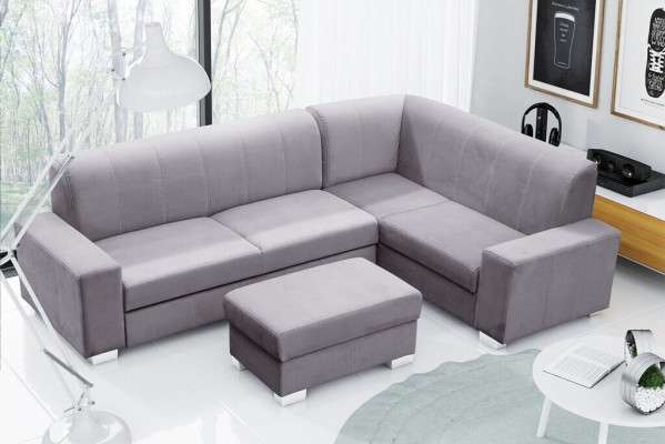 Sofá cama en forma de esquina, sofá, sofá cama con función de cama, conjunto de esquina de tapicería Nuevo con función de dormir.