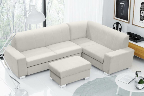 Sofá cama en forma de esquina, sofá, sofá cama con función de cama, conjunto de esquina de tapicería Nuevo con función de dormir.