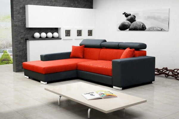 Sofá cama esquinero sofá sofá función de cama tapizado esquina conjunto sofás función de dormir.