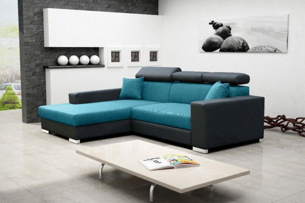 Sofá cama esquinero sofá sofá función de cama tapizado esquina conjunto sofás función de dormir.