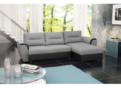 Sofá sofá cama sofá de diseñador con función de cama + sofá cama esquinero sofá nuevo