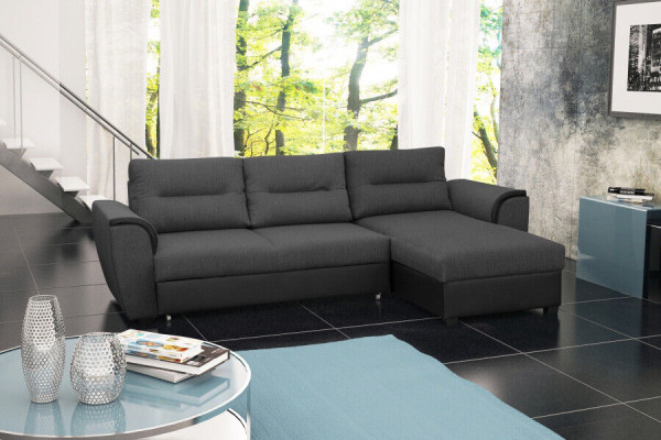 Sofá sofá cama sofá de diseñador con función de cama + sofá cama esquinero sofá nuevo