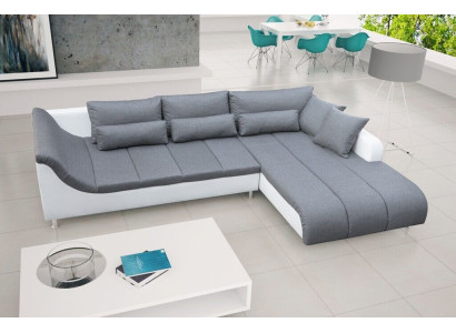 Sofá cama esquinero, sofá, sofá cama, función de cama, acolchado, función de sueño, nuevo juego de muebles.