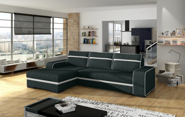 Sofá cama esquinero sofá sofá tapizado con función de cama sofa cama.