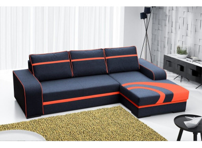 Sofá cama esquinero con función de cama y tapizado - Conjunto moderno con función de descanso NUEVO