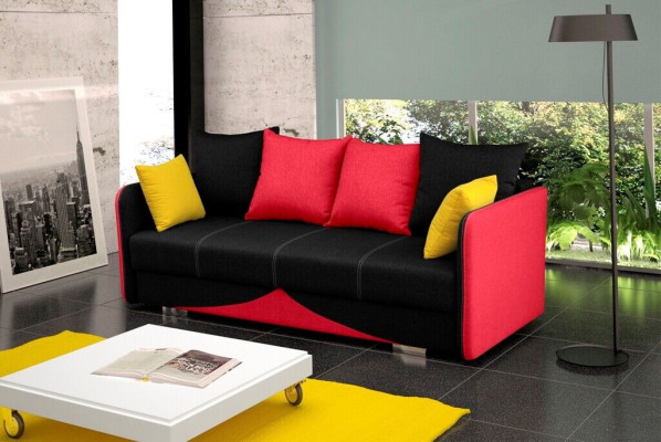 Textil Tapicería Conjunto de tela Función de cama Sofá cama Nuevo 3 plazas Sofá Sofá