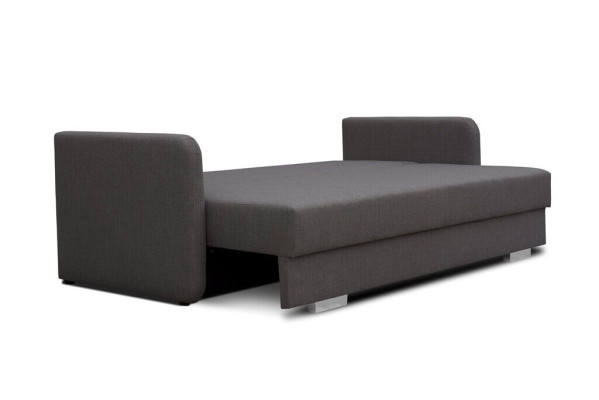 Sofá cama de tela de 3 plazas sofá de tela tapizado nuevo con función de cama.