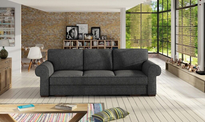 Sofá cama Sofá Sofá Sofás Tapicería Sofá de sala de estar de 3 plazas Textil Sofás