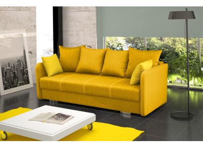 Sofá cama plegable de 3 plazas con función de cama y almacenamiento en cama. Sofá plegable.