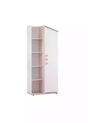 Cama funcional Juego completo de dormitorio Muebles infantiles Habitación de niño/a Rosa 6 piezas Madera