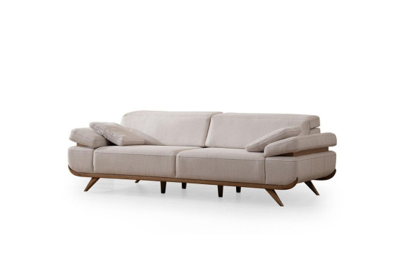 Juego de sofá de salón de dos colores Moderna 3+2 plazas Sillón de lujo