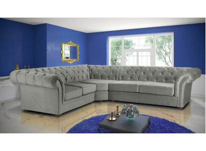 245x308cm Sofá tapizado Chesterfield a medida Sofás Conjunto de sofás