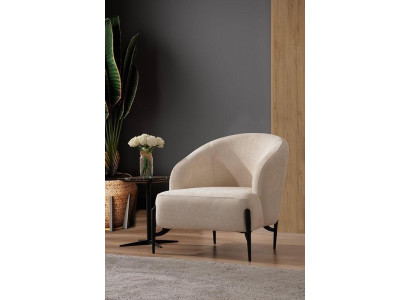 Silla de diseño de lujo para sala de estar, sofá individual, sofá de relax de club, tapizado.