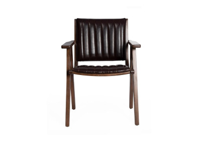 Sillas Sala de estar Comedor Sillón Silla de madera con apoyabrazos Sillón de comedor