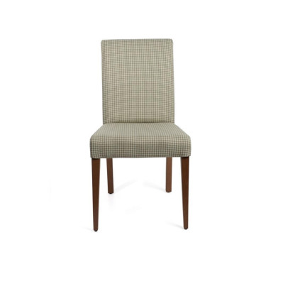 Diseño de silla Silla tapizada Silla con respaldo Silla de comedor Sillas Tapizadas de madera Sillón