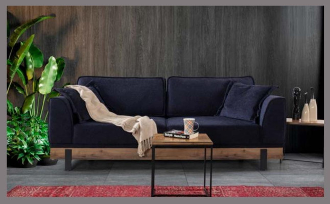 Conjunto de sofás Sofá Sillón Sofás de tres plazas 3+3+1 Asiento Conjunto Moderno.