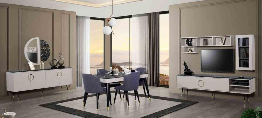 Aparador cómodas muebles rtv armario de la sala estante cómoda soporte de tv madera.