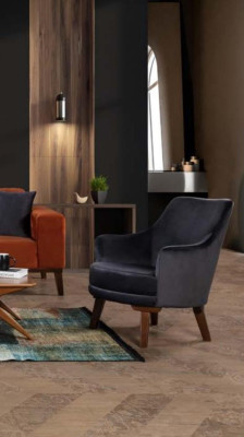 Sofá conjunto de sofás Sofás 3+3+1 asientos Tela 3 piezas Conjunto de sofás Acolchado Textil