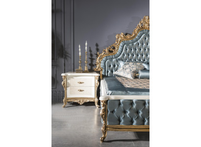 Mesita de noche beige elegante muebles modernos hermosos mesitas de noche lujo dormitorio nuevo