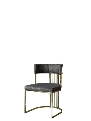 Silla Gris Comedor Moderno Sillas Diseño Elegante Mobiliario Metal Nuevo