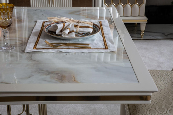 Mesa de comedor Muebles Mobiliario Mesas de comedor Diseño Lujo Mesas Mobiliario