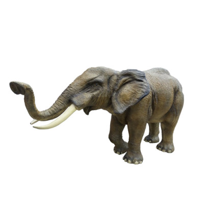 Estatuas de decoración de figuras de elefantes de tamaño natural escultura de figuras de elefantes 200 cm.