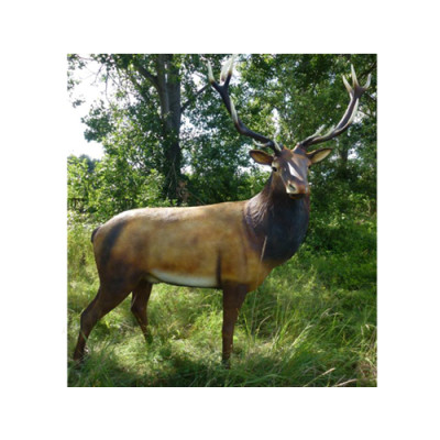 Hirsch figura de tamaño natural decorativa estatua escultura jardín deco figuras 250cm