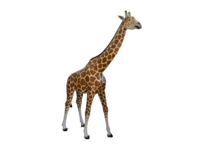Decoración de jardín Estatua de jirafa de zoológico Figura Deco Estatuas Escultura Figuras 53 cm