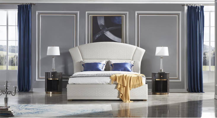 Mesa de noche, armario de noche, cómoda, consola, mueble auxiliar, Italia, muebles, cajón, consolas.