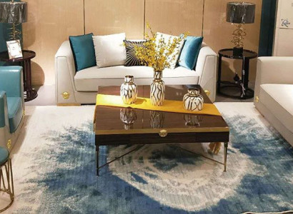 3 piezas juego de muebles de salón Sofá 3-2-1 conjunto completo de diseño de sala de estar