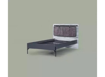 Camas para adolescentes Cama individual Gris Muebles de cama Dormitorio Cama individual