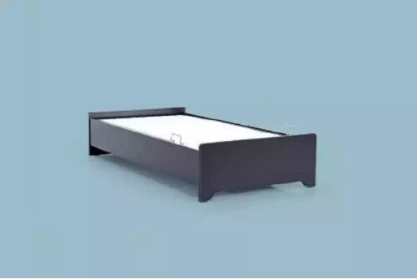 Camas de diseñador Cama infantil Cama juvenil Muebles de madera con colchón suave de 100x200cm